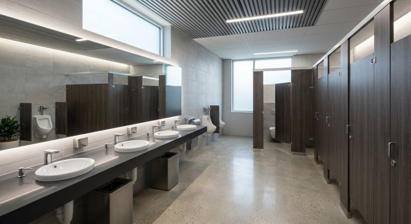 Office Restroom Renovation in Denver County, CO