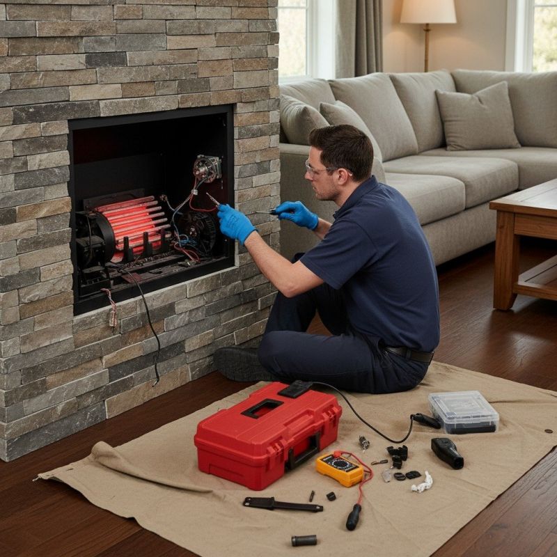Local Old Fireplace Remodeling pros at work