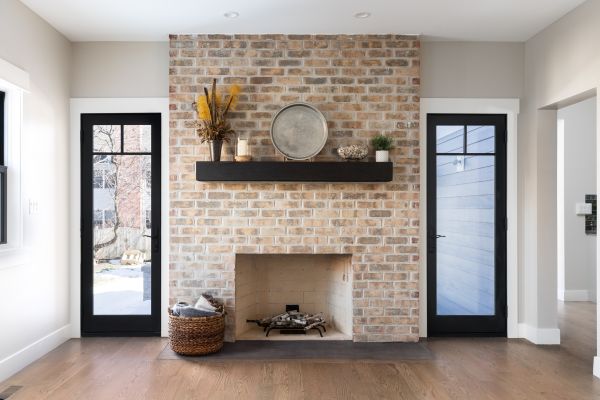 Fireplace Brick Restoration