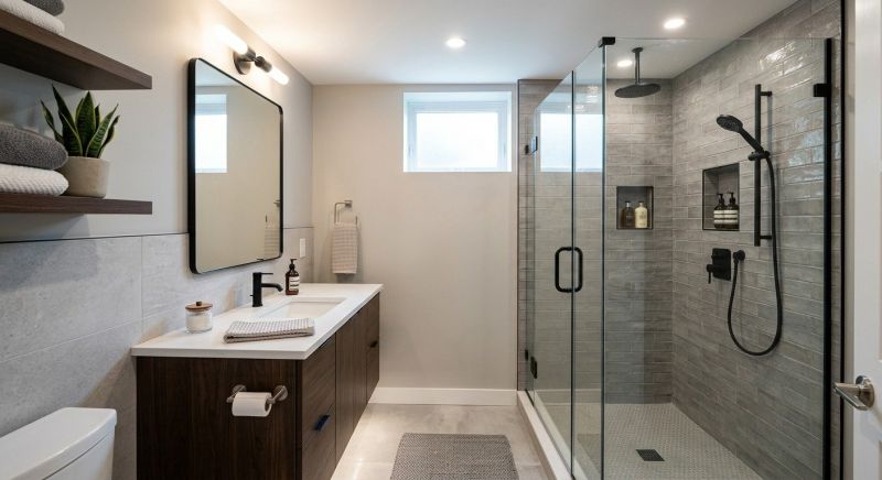 Basement Bathroom Remodeling in Lancaster, PA