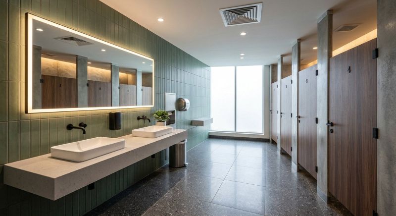 Office Bathroom Renovation in Arvada, CO